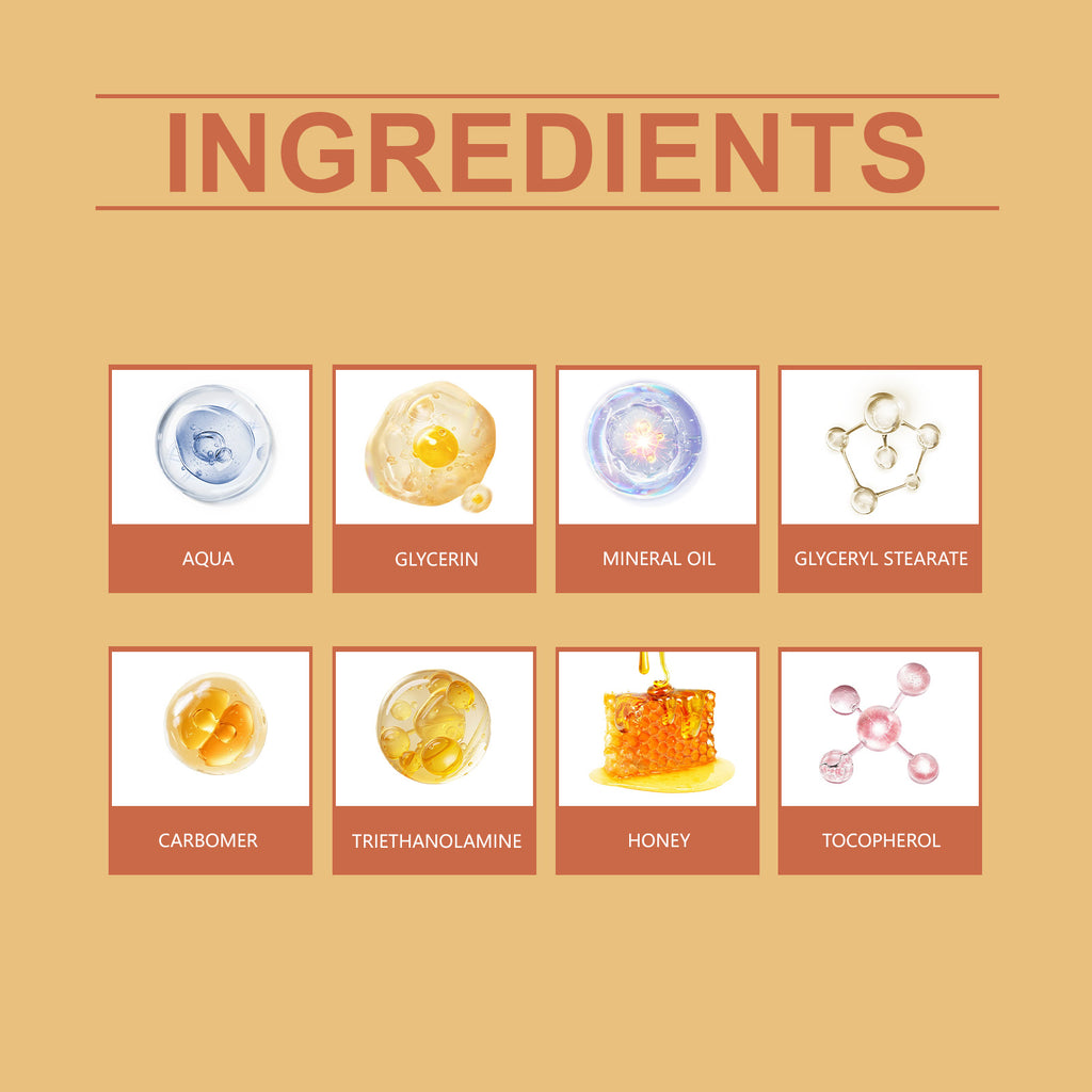 Light Fragrance Body Cream | Honey & Vitamin E, Odor Care