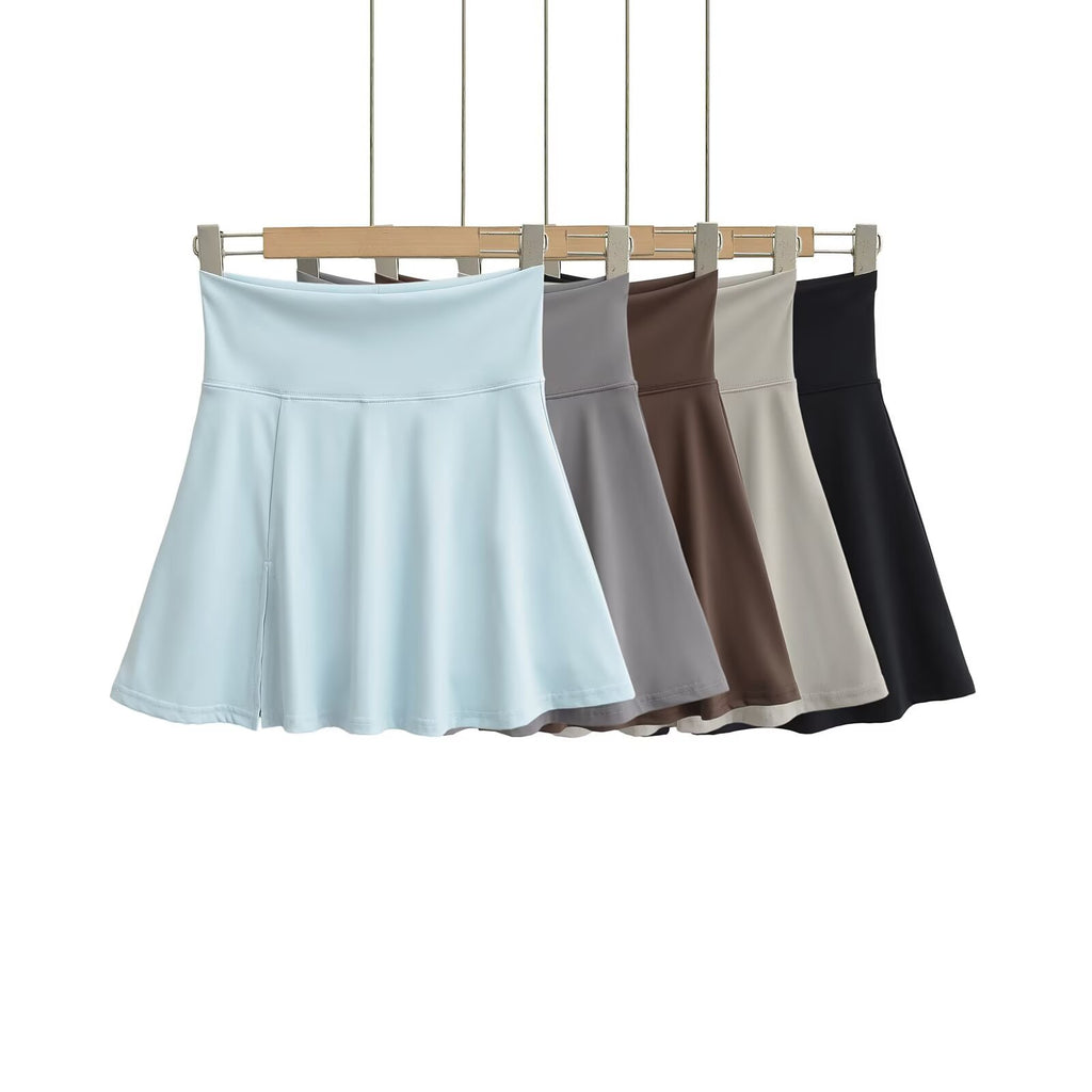 Women's A-Line Mini Skirt | Stretch Nylon, 5 Colors