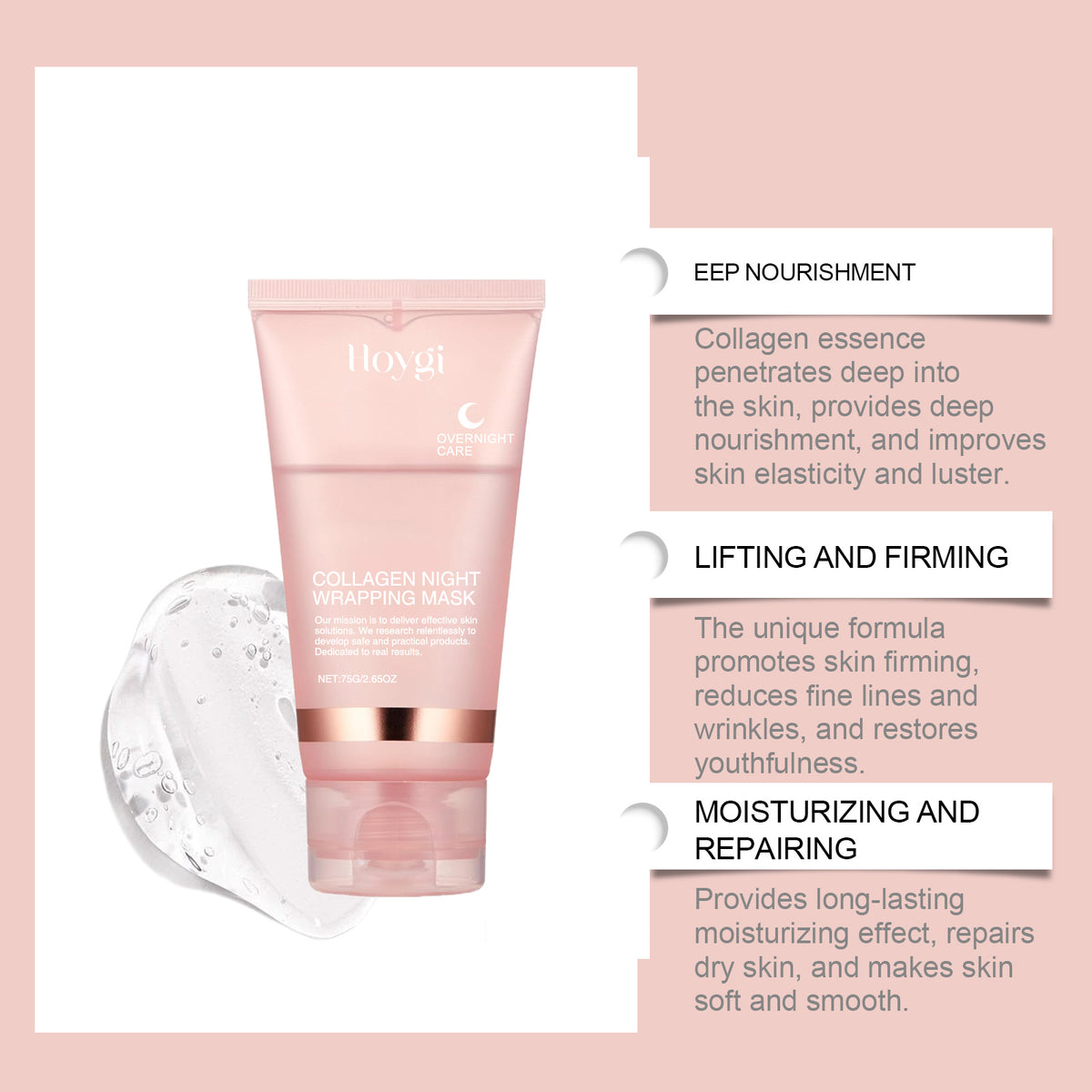 Collagen Peel-Off Face Mask | Moisturizing, All Skin Types