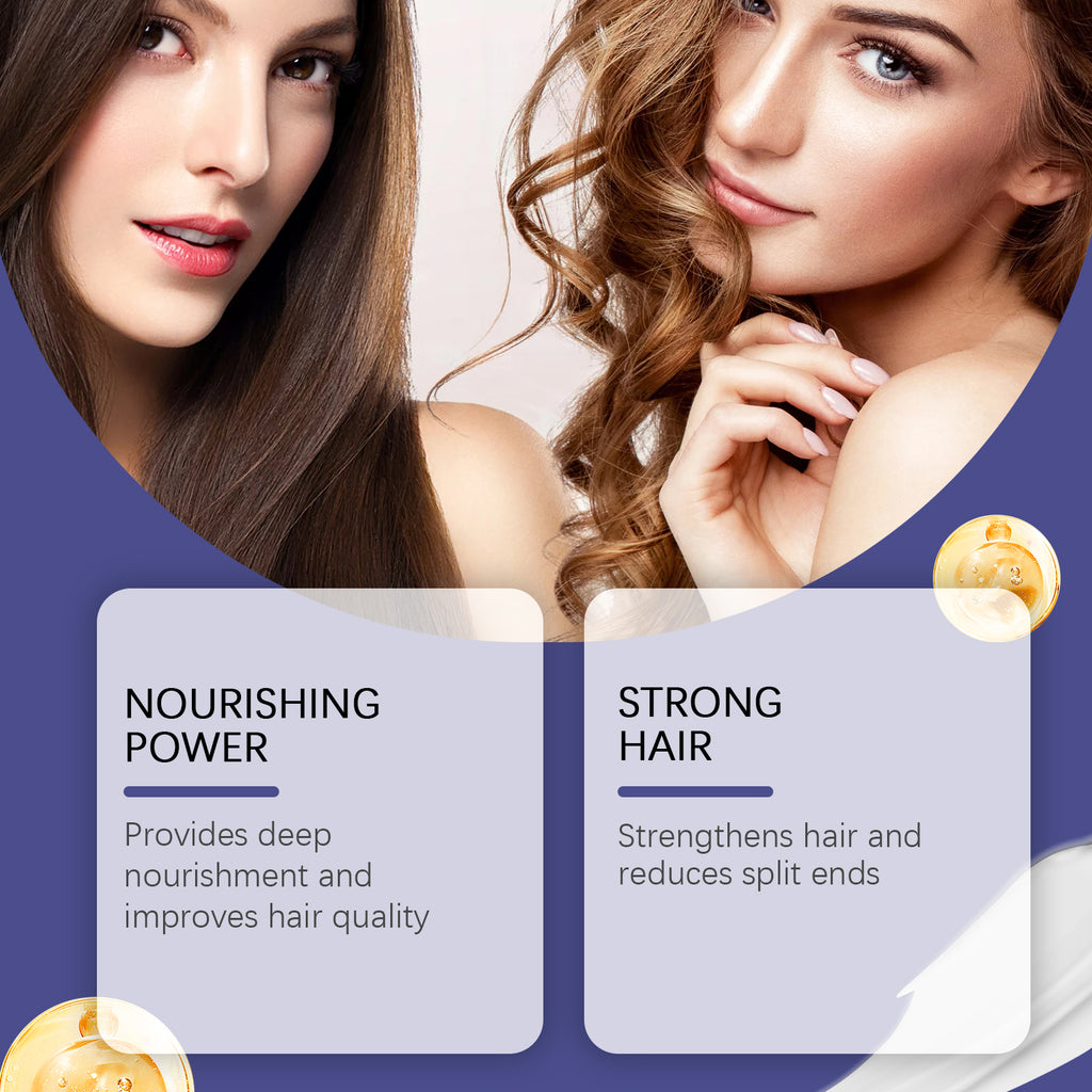 Nourishing Hair Mask | Coconut Oil & Shea Butter for Dry Hair