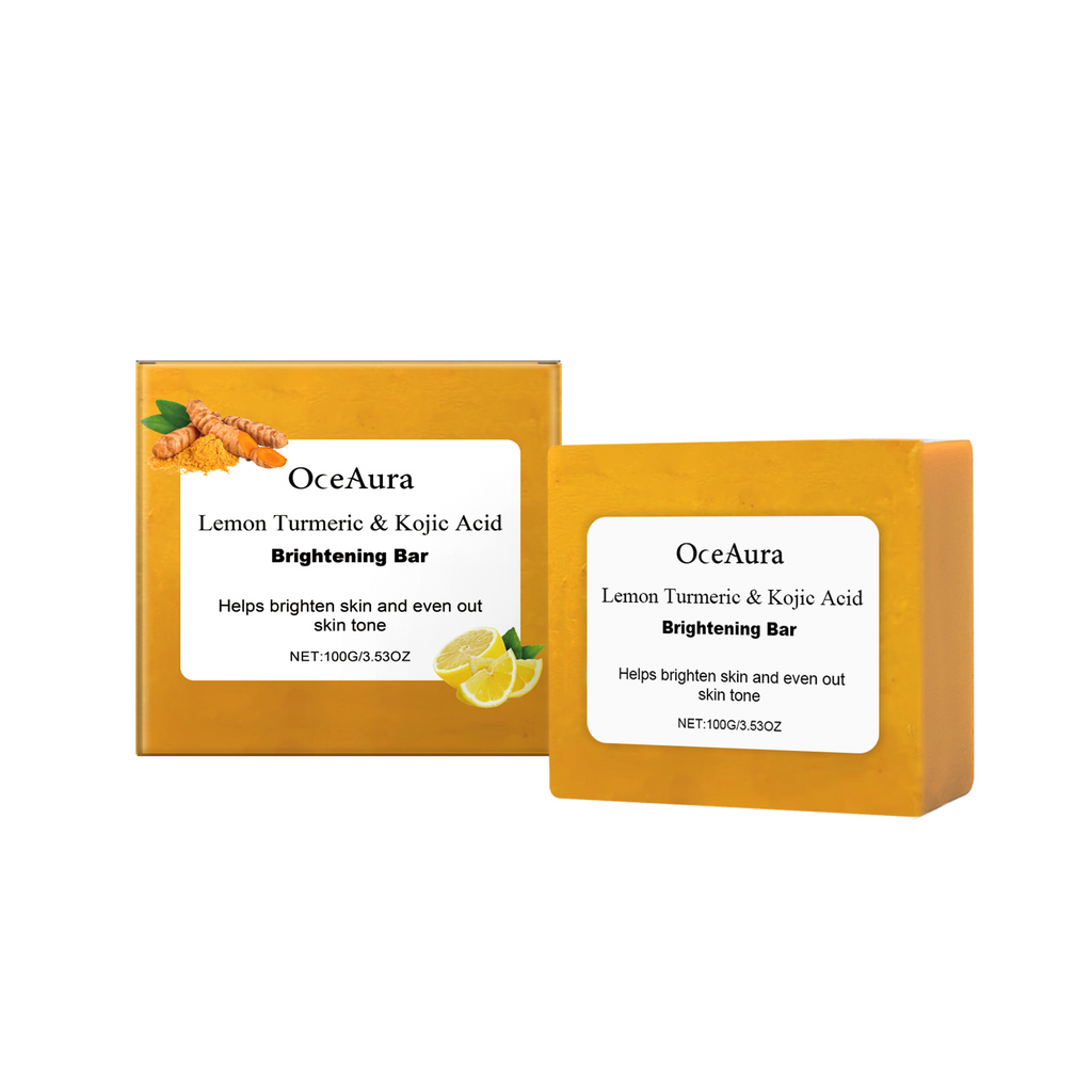 Lemon Turmeric Soap | Gentle Cleansing Bar for Face & Body