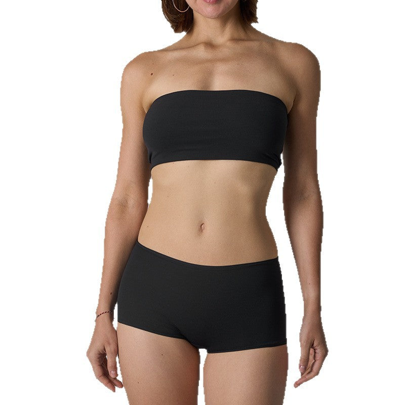 Women's Seamless Underwear Set | Breathable Spandex Knit, 3 Colors