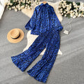 Women's Top & Pants Set | Polyester, One Size, 6 Styles