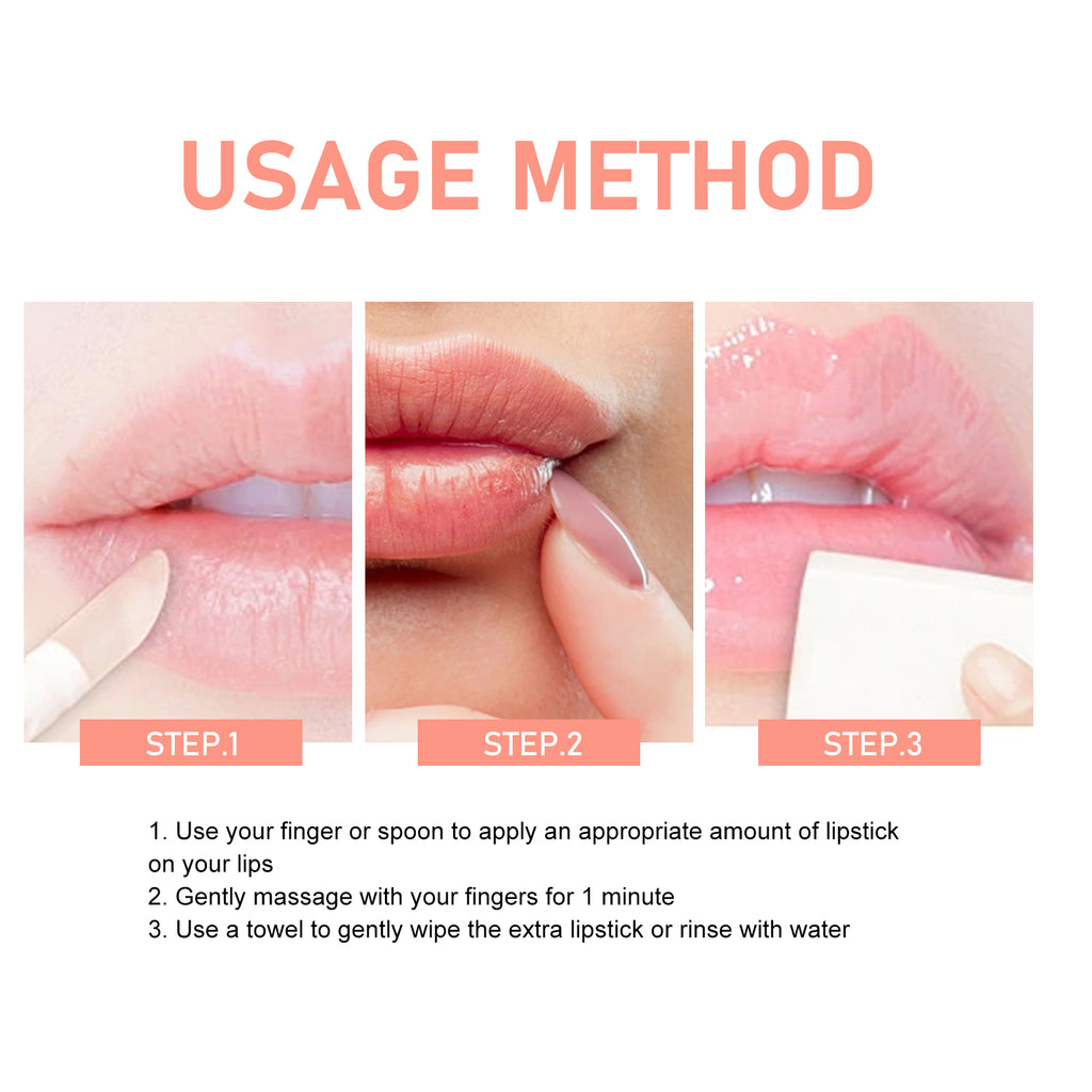Strawberry Lip Scrub | Vitamin E Exfoliating Lip Care