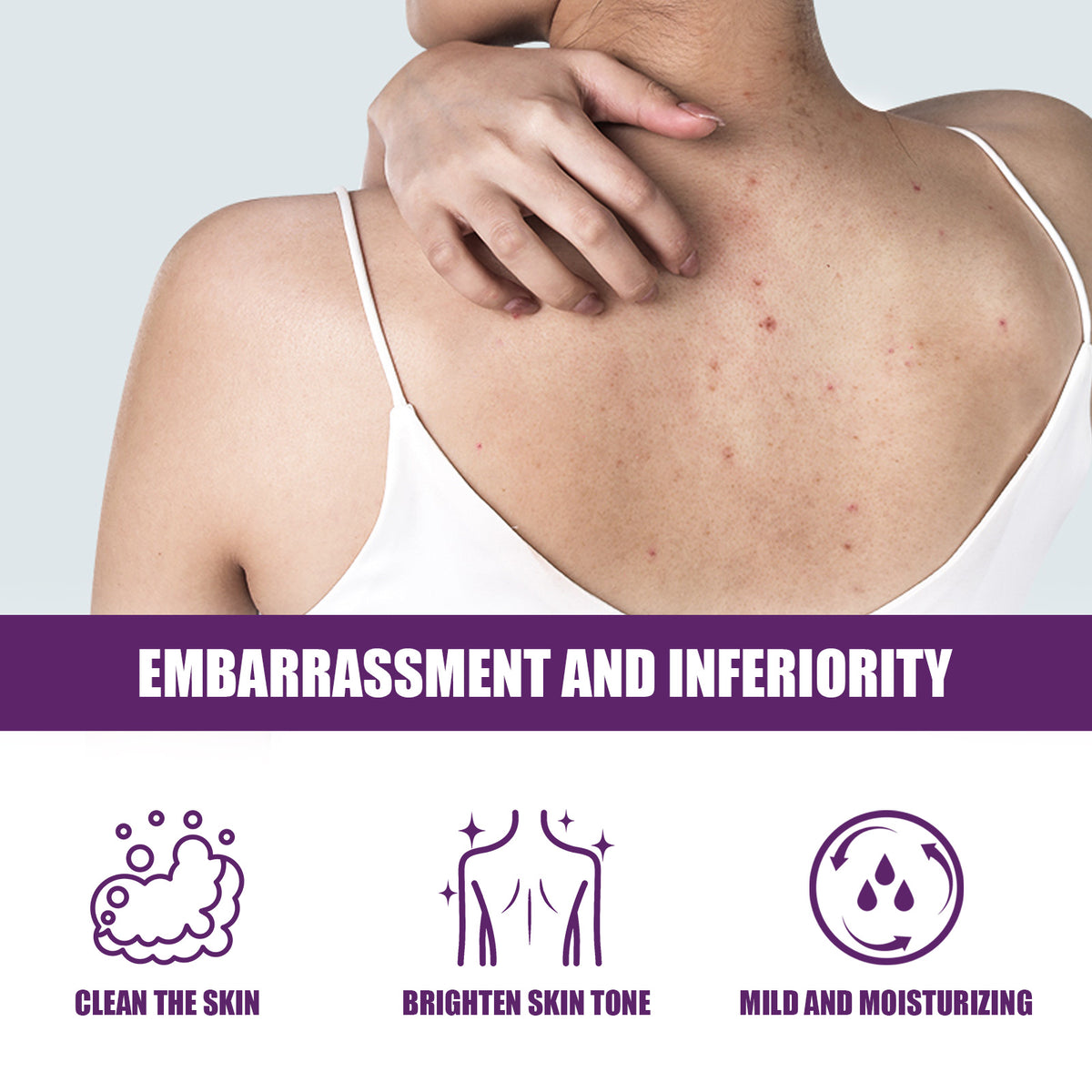 Lavender Body Exfoliating Gel Set | Vitamin C & Niacinamide