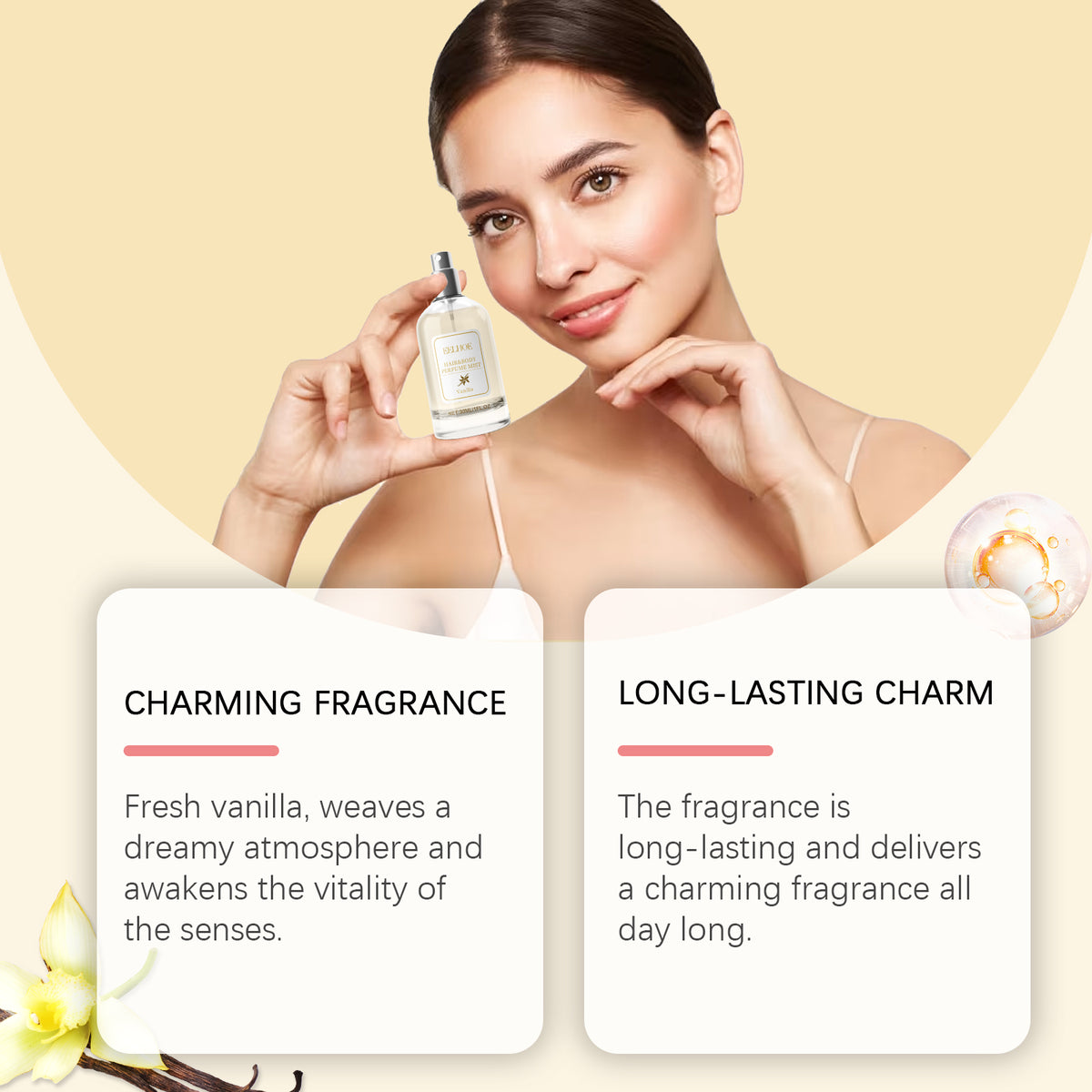 Vanilla Body & Hair Perfume Spray