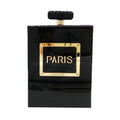 Perfume Bottle Clutch Crossbody Bag for Women
