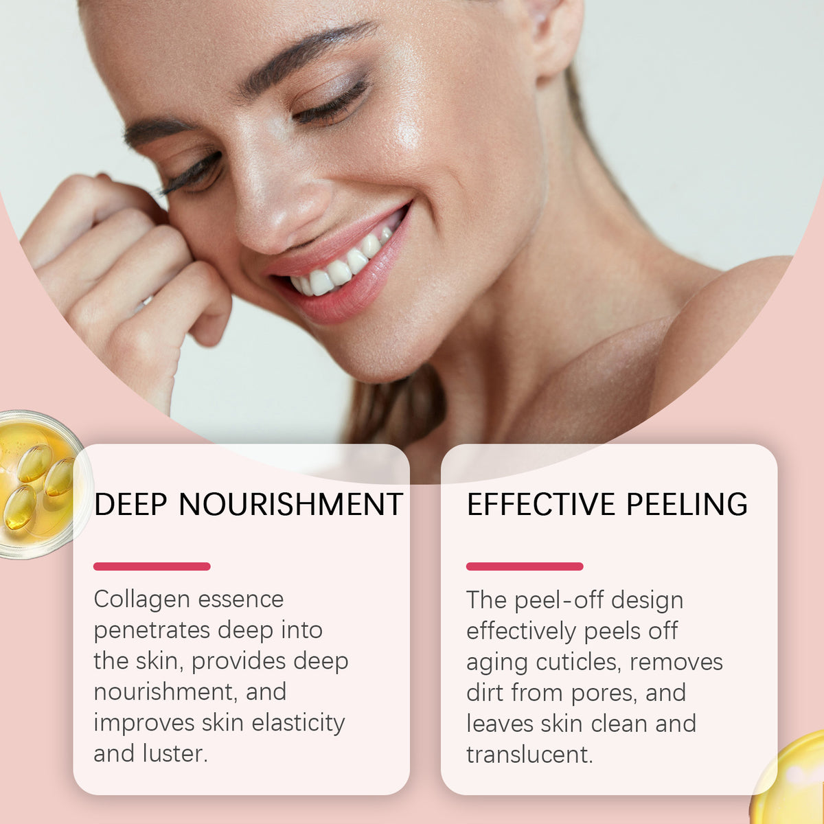 Collagen Peel-Off Face Mask | Moisturizing, All Skin Types