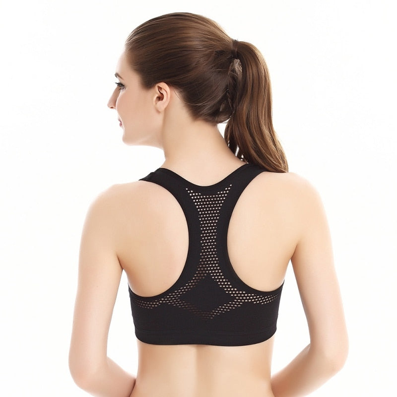 Women's Wire-Free Padded Sports Bra | Racerback, 5 Colors