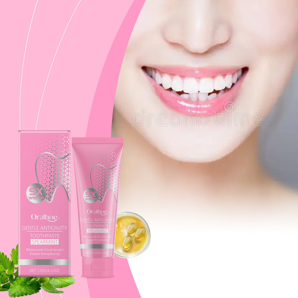 Tooth Cleaning Toothpaste | Glycerin Formula, Fresh Breath