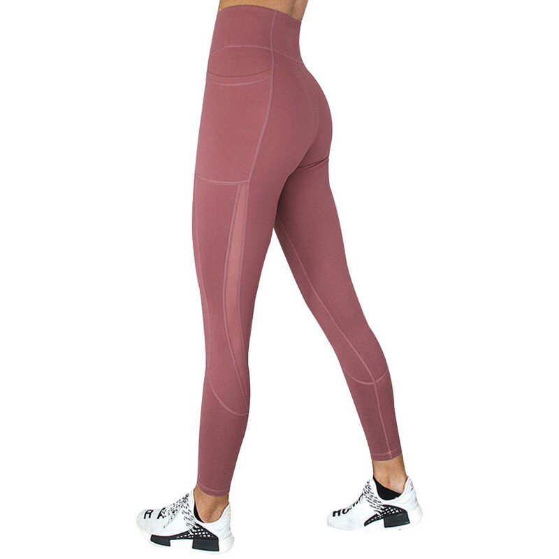 Women's High-Waist Yoga Leggings with Phone Pocket | Gym & Running