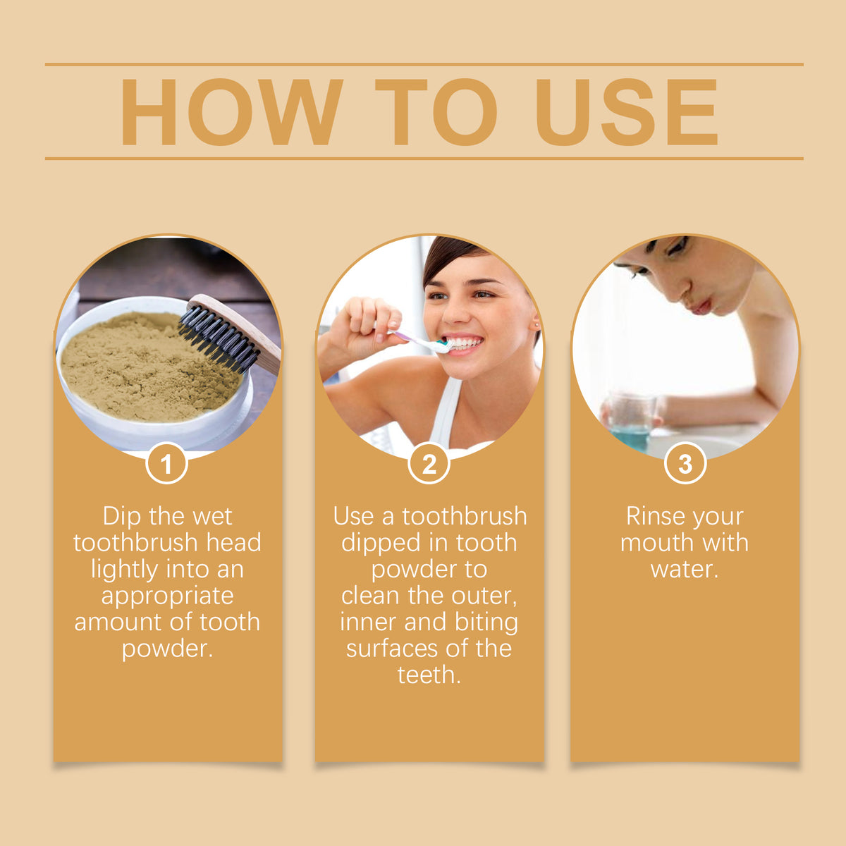 Turmeric Tooth Powder | Sodium Bicarbonate & Sorbitol
