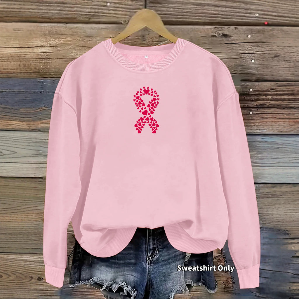 Long-Sleeve Fleece Hoodie | Printed, 7 Colors - Olive Green