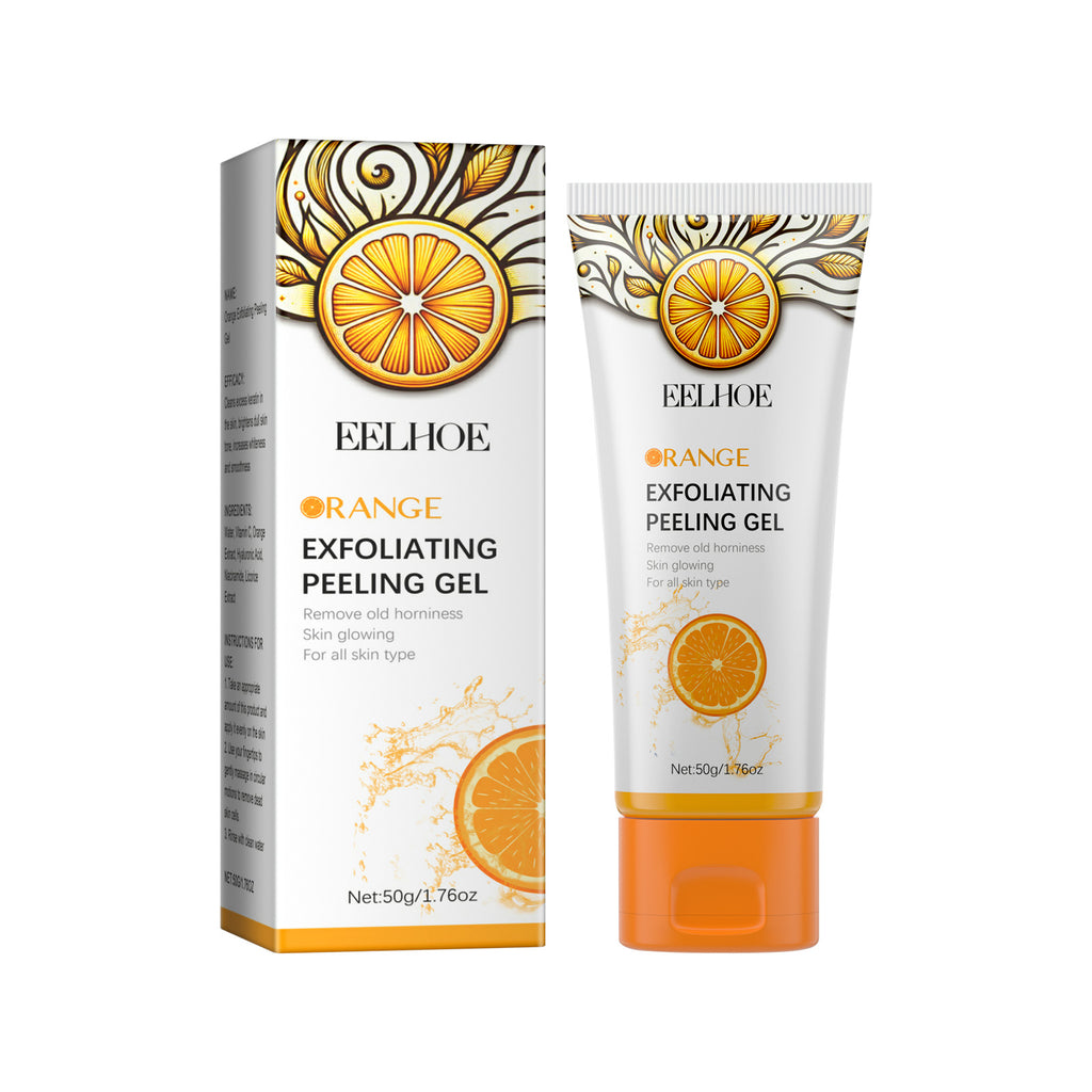 Vitamin C Exfoliating Face Gel | Orange Extract, Deep Cleansing