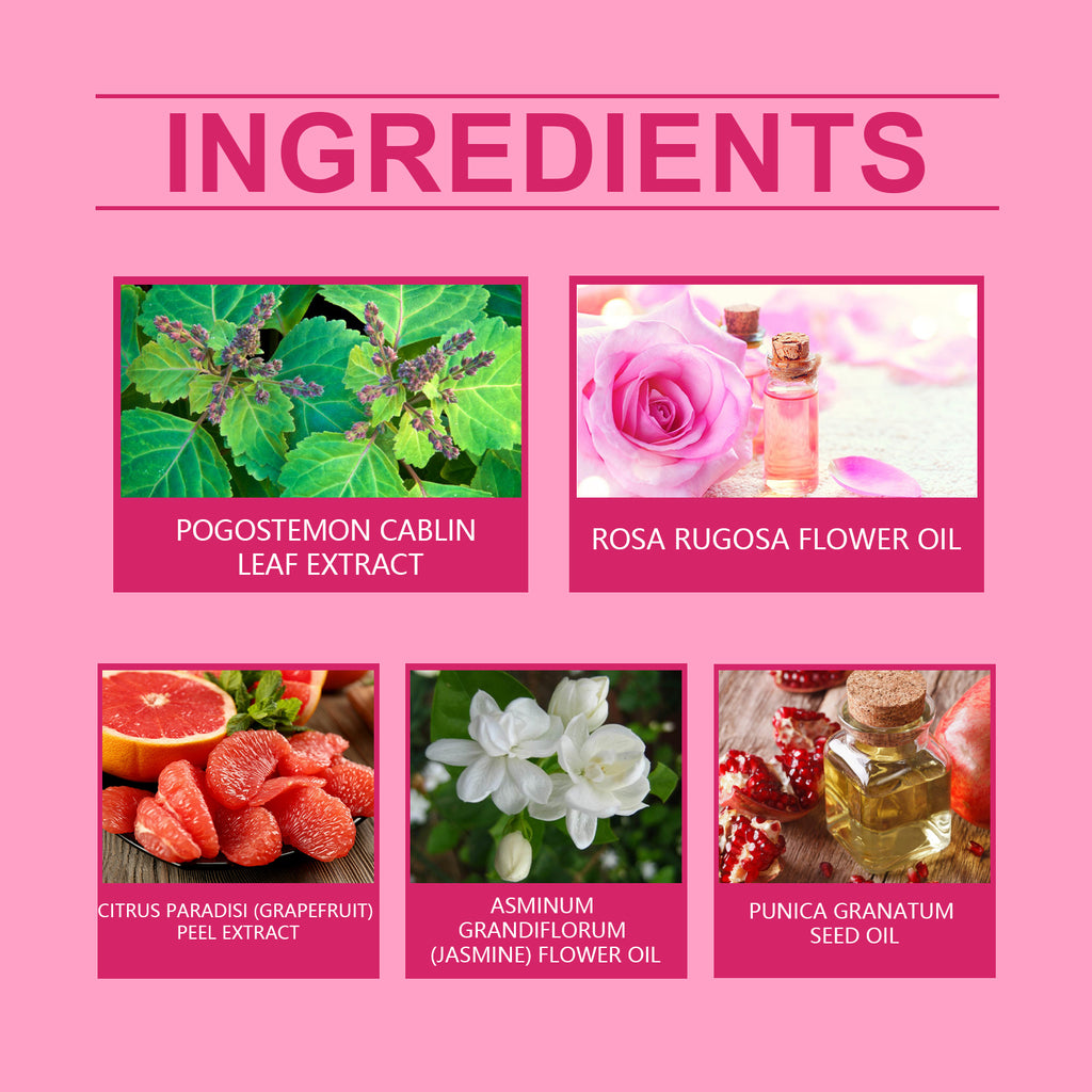 Glamor Floral Perfume for Women | Rose, Patchouli & Grapefruit
