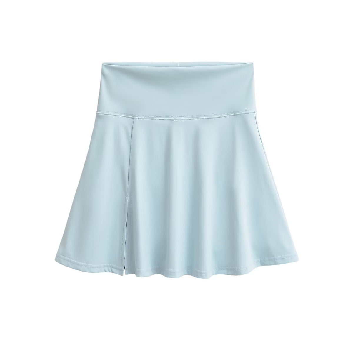 Women's A-Line Mini Skirt | Stretch Nylon, 5 Colors - Dark Gray