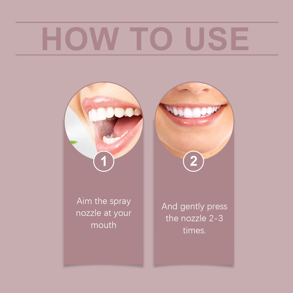 White Peach Breath Spray | Honey Peach Extract & Sorbitol