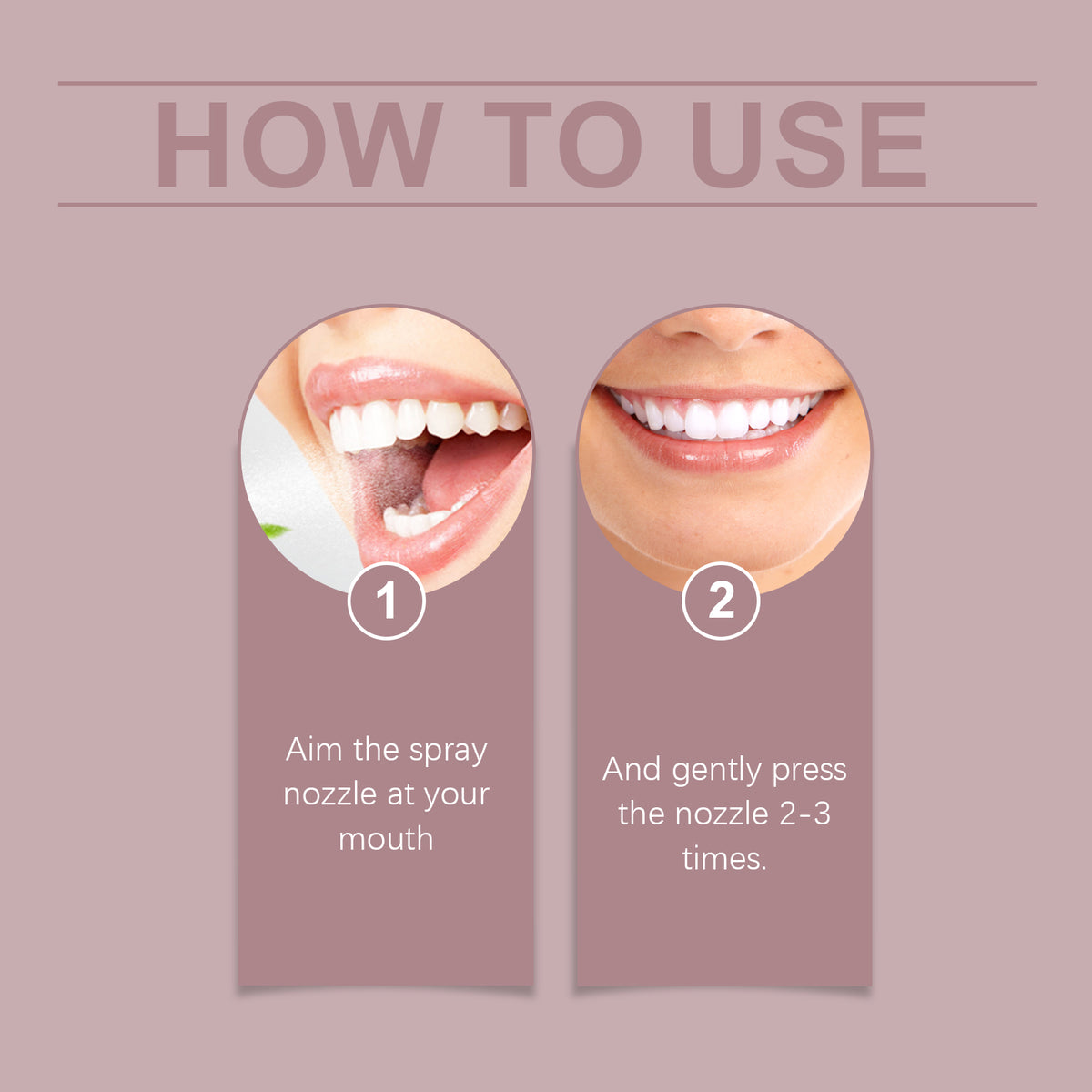 White Peach Breath Spray | Honey Peach Extract & Sorbitol
