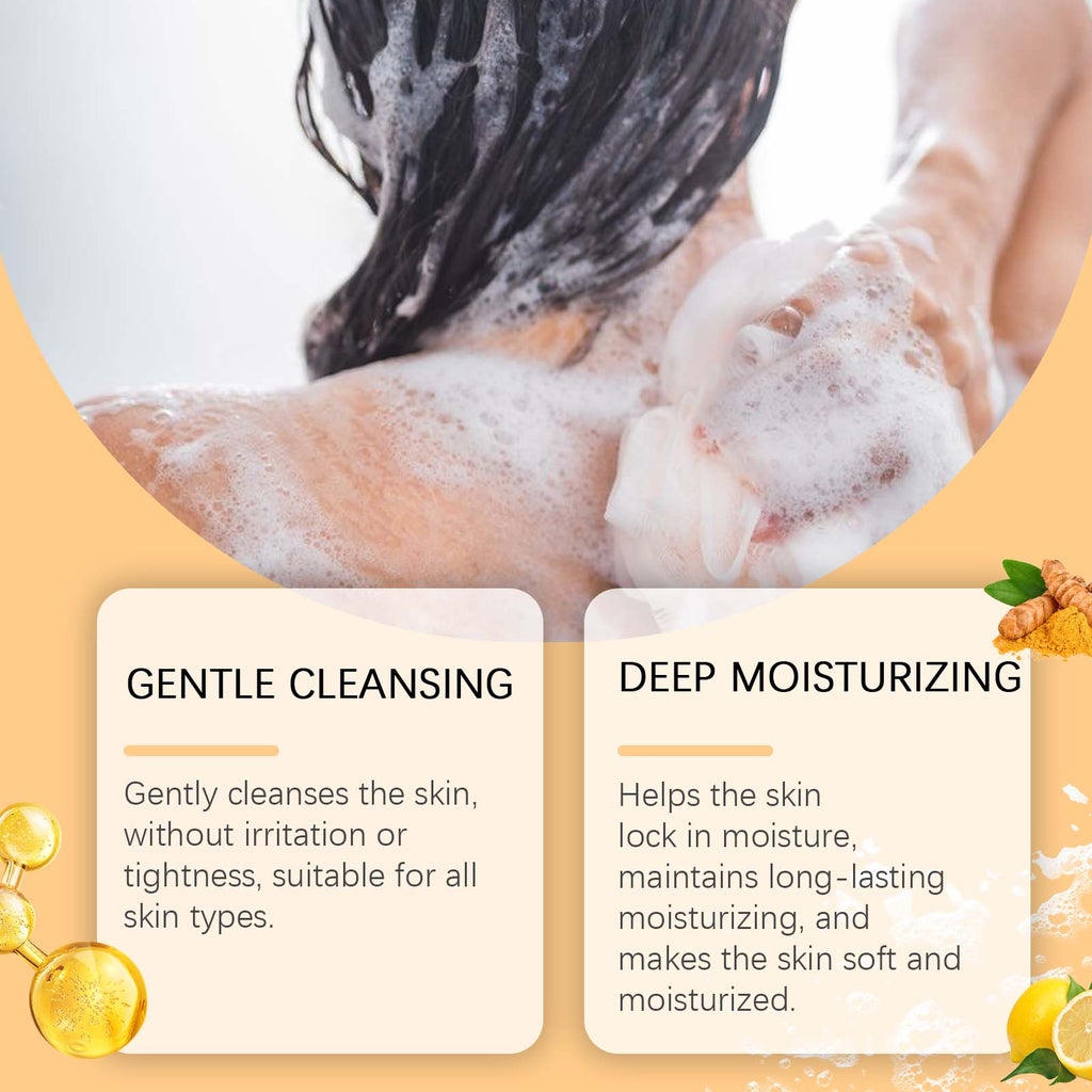 Lemon Turmeric Soap | Gentle Cleansing Bar for Face & Body