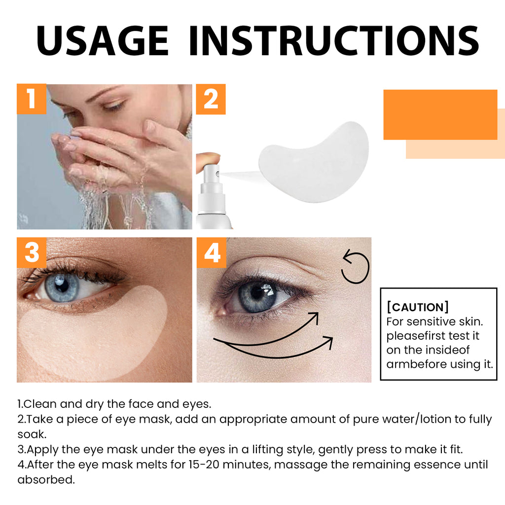 Collagen Eye Patches | Hydrating Water-Soluble Eye Mask
