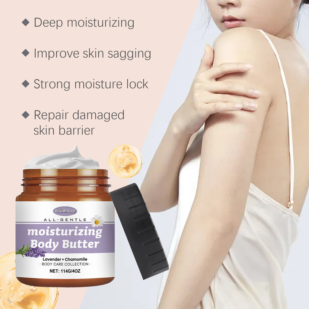 Lavender & Chamomile Body Butter | Shea Butter Moisturizer