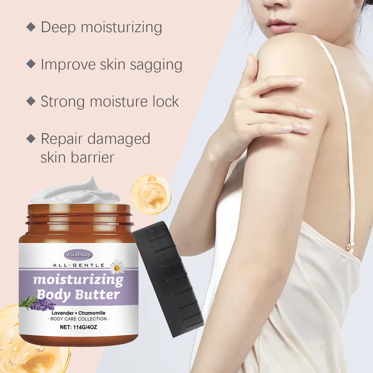 Lavender & Chamomile Body Butter | Shea Butter Moisturizer