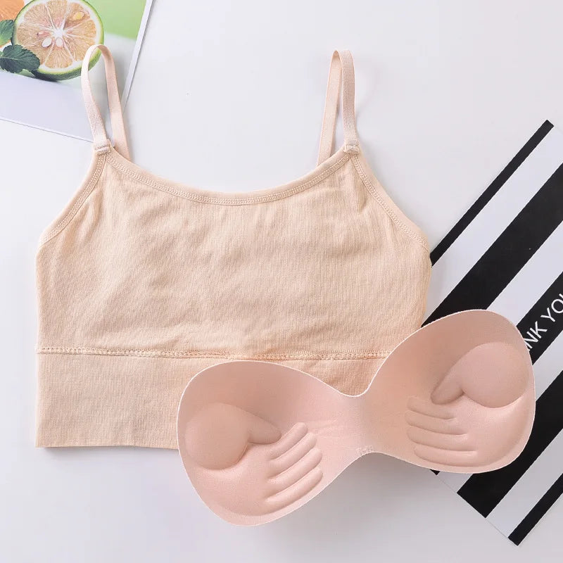Women's Padded Sports Bra | Breathable, One Size, 7 Colors