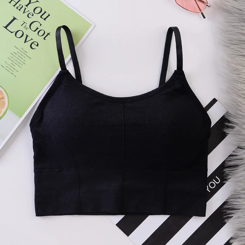 Women's Padded Sports Bra | Breathable, One Size, 7 Colors