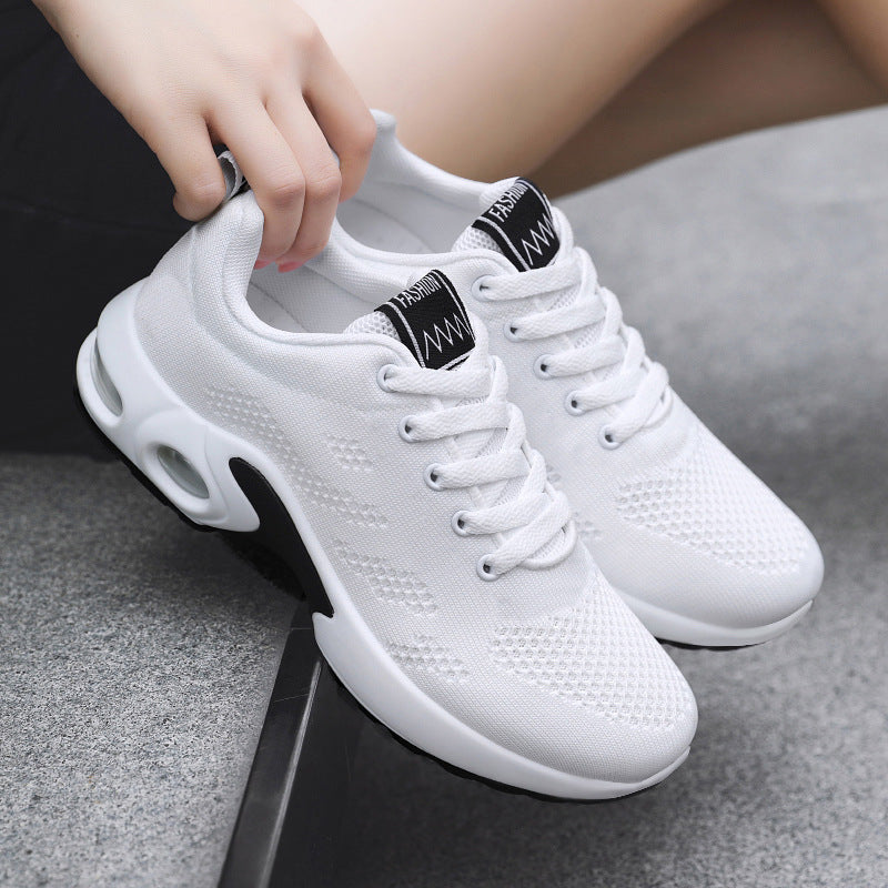 Women's Breathable Mesh Sneakers | Lightweight Flat Sporty Shoes